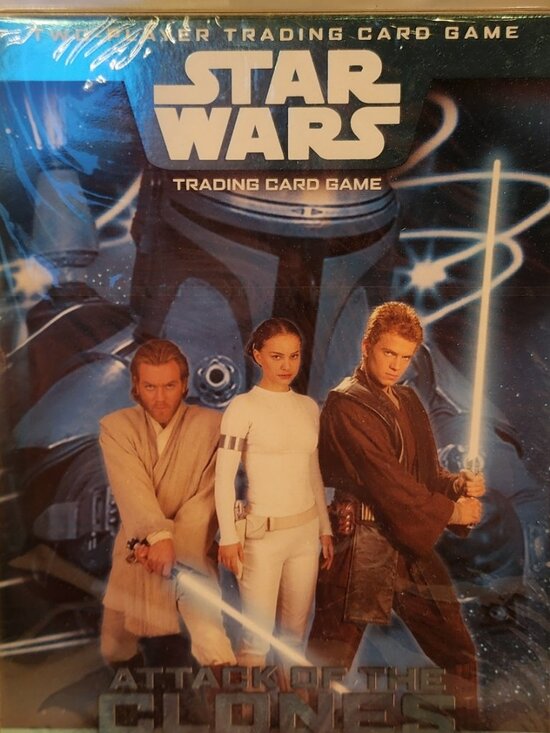 Wizards Of The Coast Other - STAR WARS Attack of the Clones Trading card game MINT IN BOX